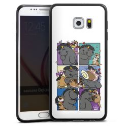 Silikon Slim Case schwarz