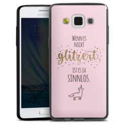 Silikon Slim Case schwarz