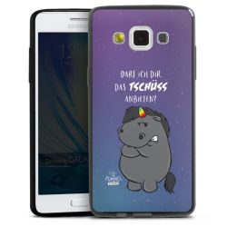 Silikon Slim Case schwarz