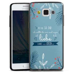 Silikon Slim Case schwarz