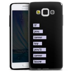 Silicone Slim Case black