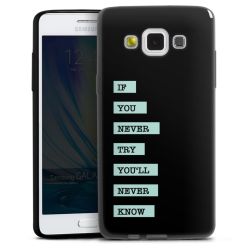 Silicone Slim Case black