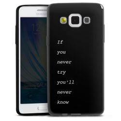 Silicone Slim Case black