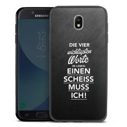 Silikon Slim Case schwarz