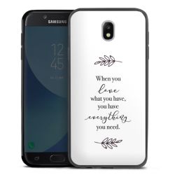 Silicone Slim Case black