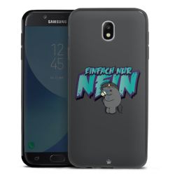 Silikon Slim Case schwarz