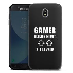 Silikon Slim Case schwarz