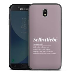 Silikon Slim Case schwarz