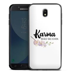 Silikon Slim Case schwarz