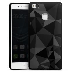 Veelhoekpatroon Zwart