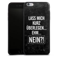 Silikon Slim Case schwarz