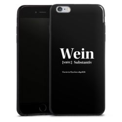 Silikon Slim Case schwarz