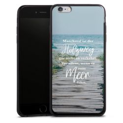 Silikon Slim Case schwarz