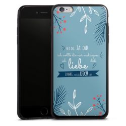 Silikon Slim Case schwarz