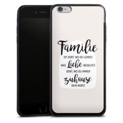 Silikon Slim Case schwarz