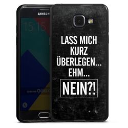 Silikon Slim Case schwarz