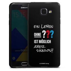 Silikon Slim Case schwarz