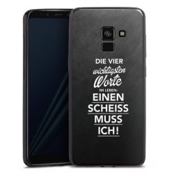 Silikon Slim Case schwarz