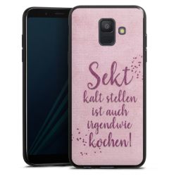 Silikon Slim Case schwarz