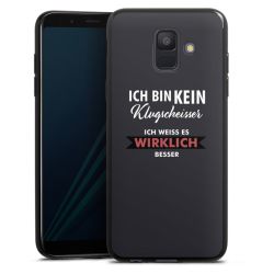 Silikon Slim Case schwarz