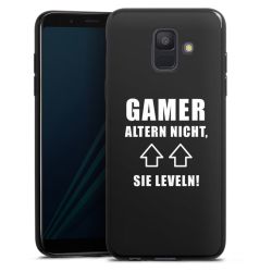 Silikon Slim Case schwarz