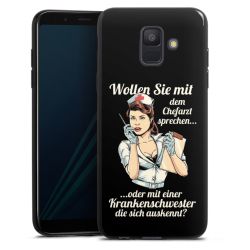 Silikon Slim Case schwarz