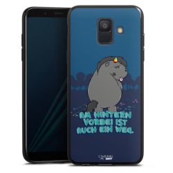 Silikon Slim Case schwarz