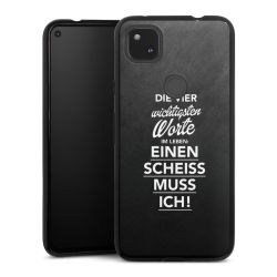 Silikon Slim Case schwarz
