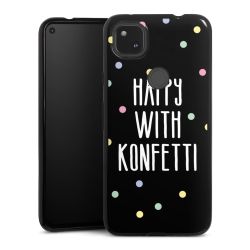 Silikon Slim Case schwarz