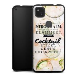 Silikon Slim Case schwarz