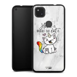 Silikon Slim Case schwarz