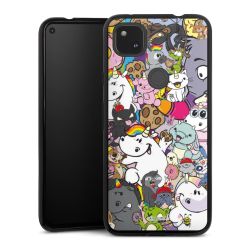 Silikon Slim Case schwarz