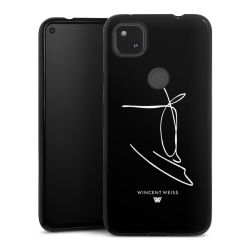 Silikon Slim Case schwarz