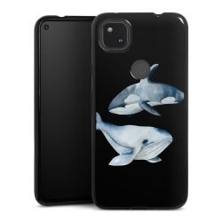 Silikoni Suojakuori Slim musta