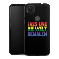 Silikon Slim Case schwarz