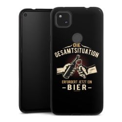 Silikon Slim Case schwarz