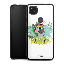 Silikon Slim Case schwarz