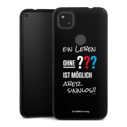 Silikon Slim Case schwarz