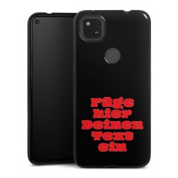 Silikon Slim Case schwarz