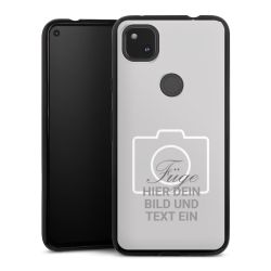 Silikon Slim Case schwarz