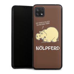 Silikon Slim Case schwarz