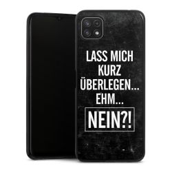 Silikon Slim Case schwarz