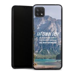 Silikon Slim Case schwarz