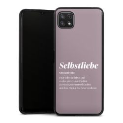 Silikon Slim Case schwarz