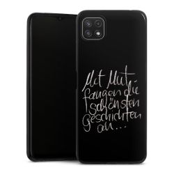 Silikon Slim Case schwarz