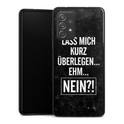 Silikon Slim Case schwarz