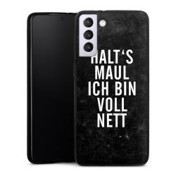 Silikon Slim Case schwarz