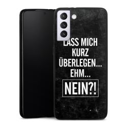 Silikon Slim Case schwarz