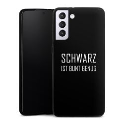 Silikon Slim Case schwarz