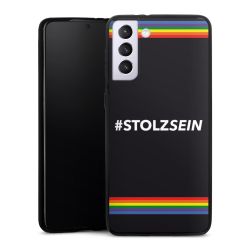 Silikon Slim Case schwarz